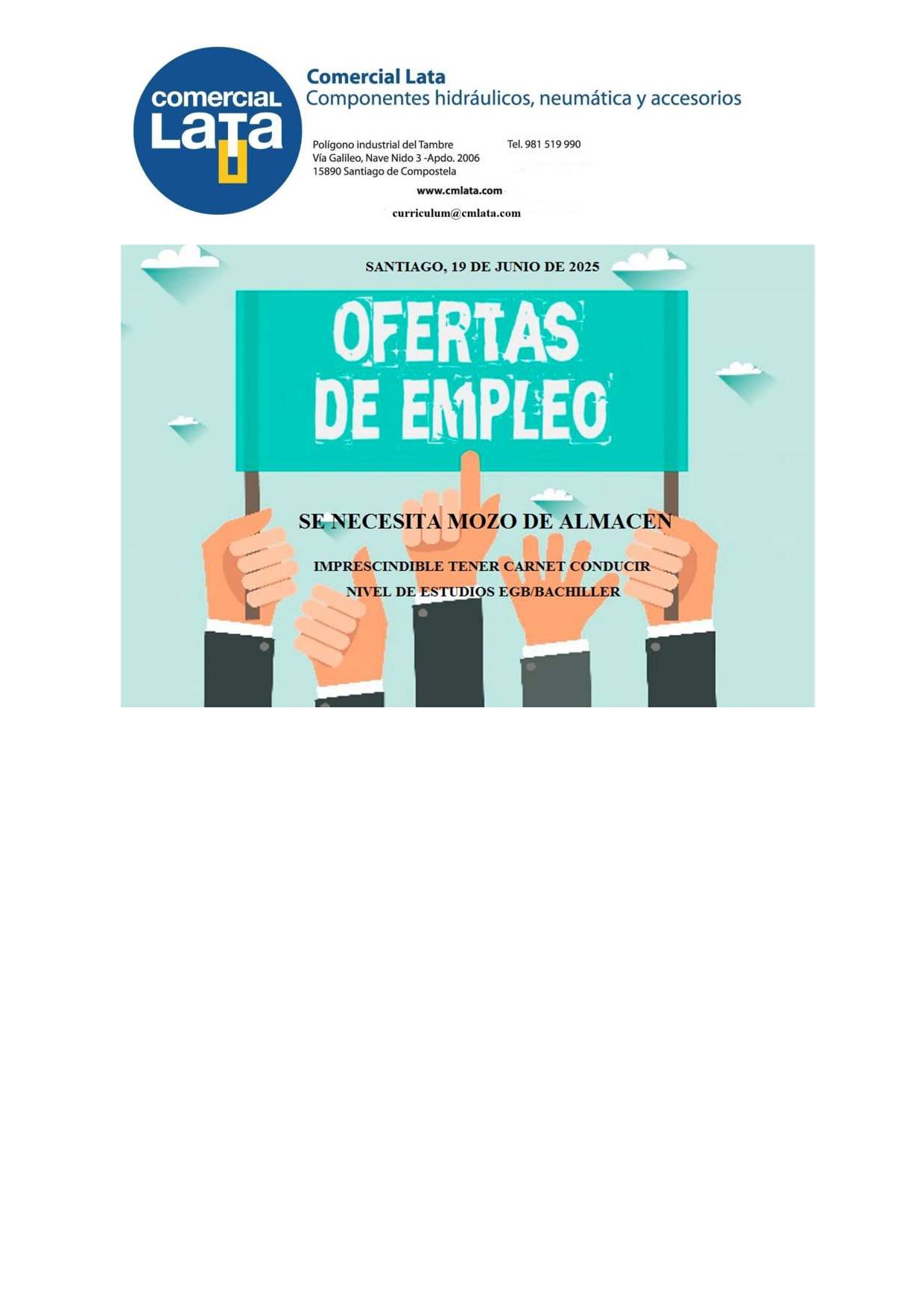 OFERTA DE EMPLEO
