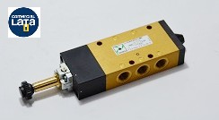 VALVULA 5 VIAS 1/4 CON MICROSOLENOID